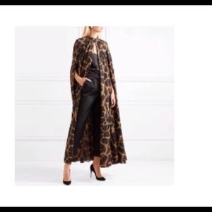 Leopard print duster